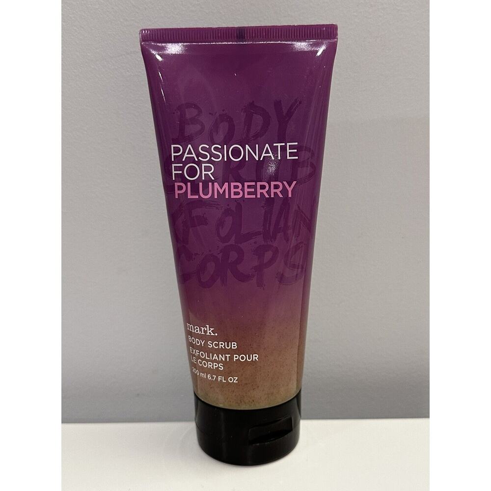 Avon Mark Body Scrub Passionate For Plumberry 6.7oz New & Sealed Exfoliant